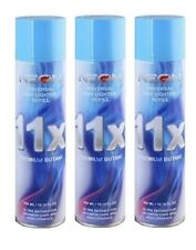 Neon Gas Refill Butane Universal Fluid Fuel Ultra 11X Refined 10.14 Oz (3 pack) picture