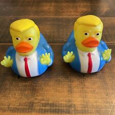 2 Donald Trump Rubber Duck for Jeep Ducking  & Cruise Ducking USA Fast Shipping picture