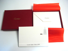 Cartier Panthere Tokyo Limited Stationery Card Letter Note & Envelope 10 Set Box picture