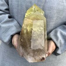 13.4LB Natural Smokey citrine quartz Obelisk quartz crystal double point A4268 picture