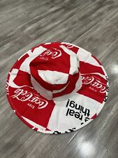 Rare Vintage 60 70s Coke Coca Cola Bucket Hat Floppy It's The Real Thing Costume picture