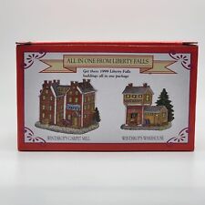 Vtg 1999 Liberty Falls All in One Winthrops Carpet Mill and Warehouse Set picture