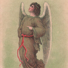 Vintage 1910s Angel Wings Joyous Eastertide Easter Greetings Postcard picture