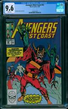 AVENGERS WEST COAST (1989) #52 CGC 9.6 WHITE PAGES picture