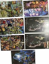 TMNT Vs Street Fighter #1 Seven Variants All Signed By Kevin Eastman With COA picture