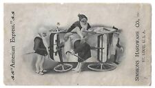 1880's American Express Wagon Co. Advertising Folder w/ Pricelist - Elves A1 picture