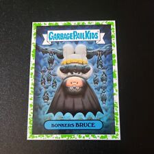 BONKERS BRUCE 1b Garbage Pail Kids We Hate the 80's MOVIES GREEN GPK Card picture