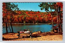 Fenelon Falls Ontario-Canada, Greetings, Trent Canal, Vintage Souvenir Postcard picture