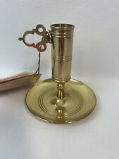 Vintage Baldwin Brass Chamberstick Candle Holder James River Collection picture