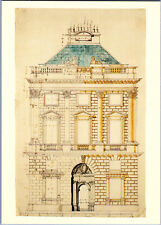 Vintage Postcard William Chambers Somerset House 1990 RIBA With Stamp picture