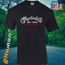 Hot Martin & Co Guitars Logo Est. 1983 Men's T-shirt Size S-5XL  picture