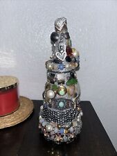 Vintage Hand Made Jewelry Christmas Tree 11” picture