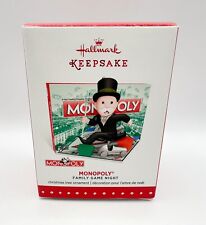 Hallmark Keepsake Family Game Night Monopoly 2nd In Series Ornament 2015 picture