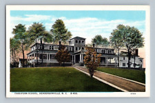 1930'S. HENDERSONVILLE, NC. FASSIFERN SCHOOL. POSTCARD DB45 picture