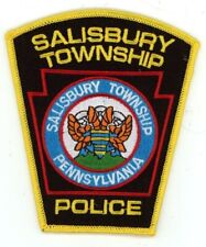 PENNSYLVANIA PA SALISBURY TOWNSHIP POLICE NICE SHOULDER PATCH SHERIFF picture