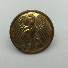 Vintage Antique Imperial Eagle Brass Uniform Button Extra Rein Q1 picture
