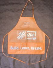 The Home Depot Kids Orange Appron picture