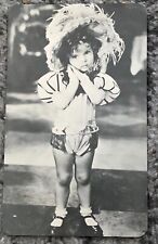 Shirley Temple Postcard Vintage Original 1950's Trilby NOS Unused Dated 1949 picture