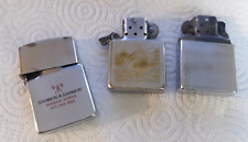 3 Vintage ZIPPO lighters picture