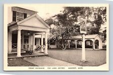 Postcard Front Entrance The Lord Jeffrey Anherst Massachusetts picture