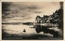 RPPC Lake Tahoe,CA Cave Rock Placer County California Putnam & Valentine Vintage picture