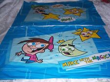 2 RARE Fairly Oddparents Pillowcases 1 pair picture