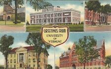 Postcard Greetings From University of Vermont VT  picture