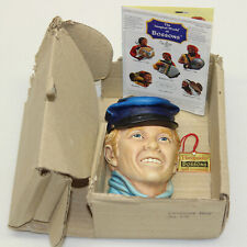 PRISTINE BOSSONS CHALKWARE HEAD: DRUMMER BOY (1986) #156 ENGLAND- BOX, TAG, MORE picture