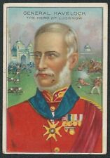 1911 T68 MEN OF HISTORY GENERAL HENRY HAVELOCK MINERS EXTRA TOBACCO CARD VG picture
