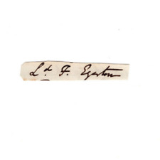 Francis Egerton, 3rd Earl Ellesmere Signed Clip Autographed / Racehorses picture