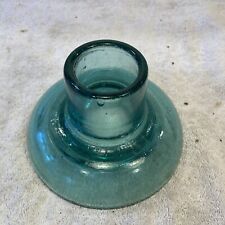 Antique Glass Insulator 7in Rare  picture
