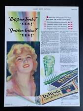 Vintage 1929 Dr. West’s Toothpaste Print Ad picture