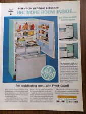 1962 GE General Electric Ad Spacemaker Refrigerator 88% More Room Inside picture