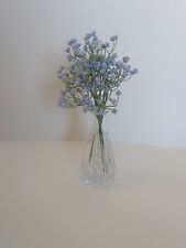 Clear Glass Bud Vase 6