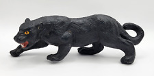 Vintage Safari Ltd 1996 BLACK PANTHER Leopard Adult Animal Figure Figurine Toy picture