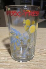 Vintage Warner Bros Glass 1974 Looney Tunes Whats Up Doc Bugs and Elmer picture