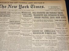 1917 AUGUST 24 NEW YORK TIMES - RIGA EVACUATED PROBABLY TAKEN - NT 8522 picture