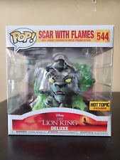 Funko POP Deluxe Disney the Lion King Scar with Flames 544 Hot Topic Exclusive picture