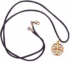 Jerusalem Cross - olive wood necklace, necklace is 60cm long - 23.5 inches ) picture