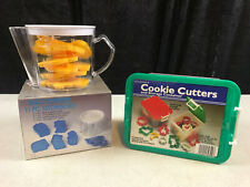 Chadwick 18 Pc Plastic Cookie Cutter Set & 11 Pc Measuring Cup Spoon Kitchen Set picture