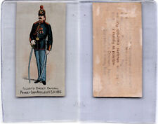 N224 Kinney Tobacco Card 1887, Military, USA, Private Light Artillery (A81) picture