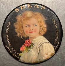 Antique Advertising Celluloid Pocket Mirror - Shea’s picture