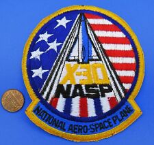 NASA PATCH vtg National AEROSPACE Plane X-30 Rockwell International NASP Shuttle picture