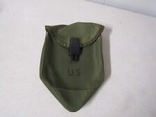 GENUINE US MILITARY ISSUE ENTRENCHING TOOL CARRIER WITH CLIPS OD GREEN picture