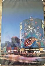 VINTAGE RIVIERA LAS VEGAS HOTEL CASINO PLAYING CARDS DECK NEW SEALED picture