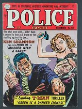 Police #110 Ken Shannon Pre-code Crime Quality Comics 1951 Gold Age picture