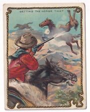 1910 Hassan Cowboy Series Getting The Horse Thief picture