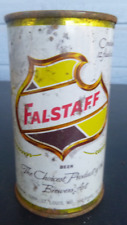 vintage Falstaff flat top beer can St. Louis 6 breweries El Paso picture