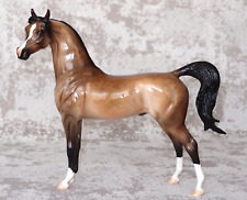 Peter Stone Model Horse DAH PM80 Blue Angel Dapple Sooty Buckskin Arab Arabian picture