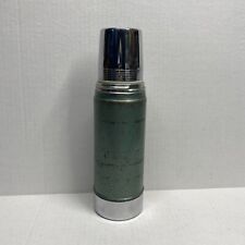 Vintage ALADDIN STANLEY Vacuum Green Coffee Thermos Bottle A-943C Pint USA picture